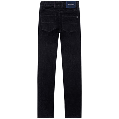 Tramarossa Black Cotton Jeans & Pant by Tramarossa