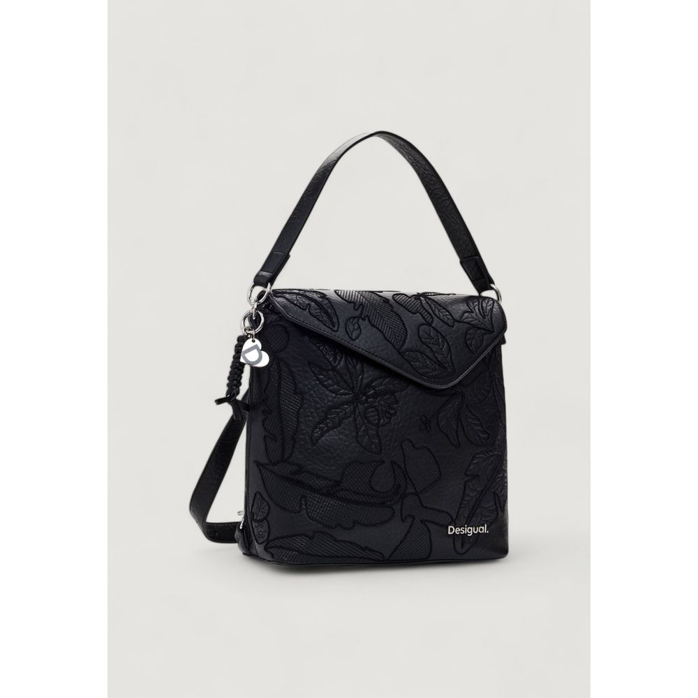 Sac à dos en polyéthylène noir Desigual