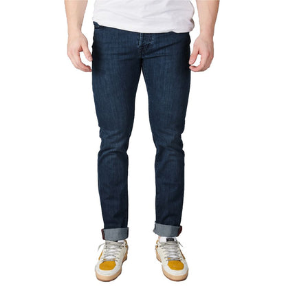 Tramarossa Blue Cotton Jeans & Pant by Tramarossa