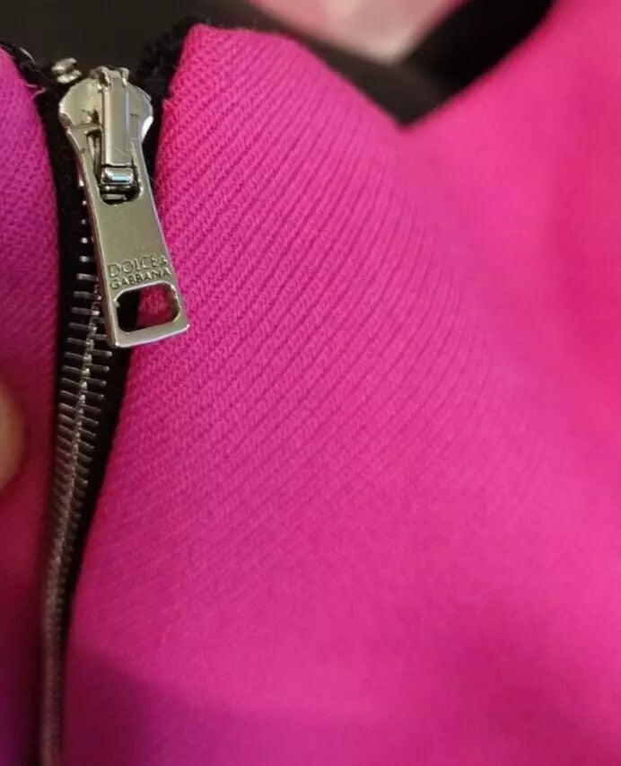 Dolce & Gabbana Pink Sleeveless Bodycon A-line Mini Dress by Dolce & Gabbana