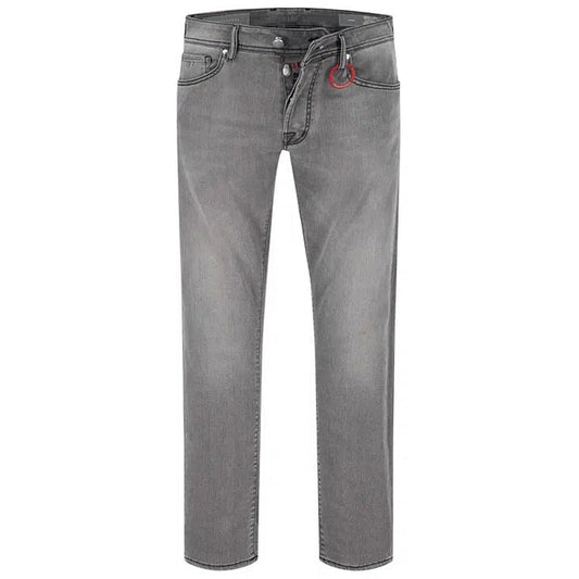Tramarossa Gray Cotton Jeans & Pant by Tramarossa