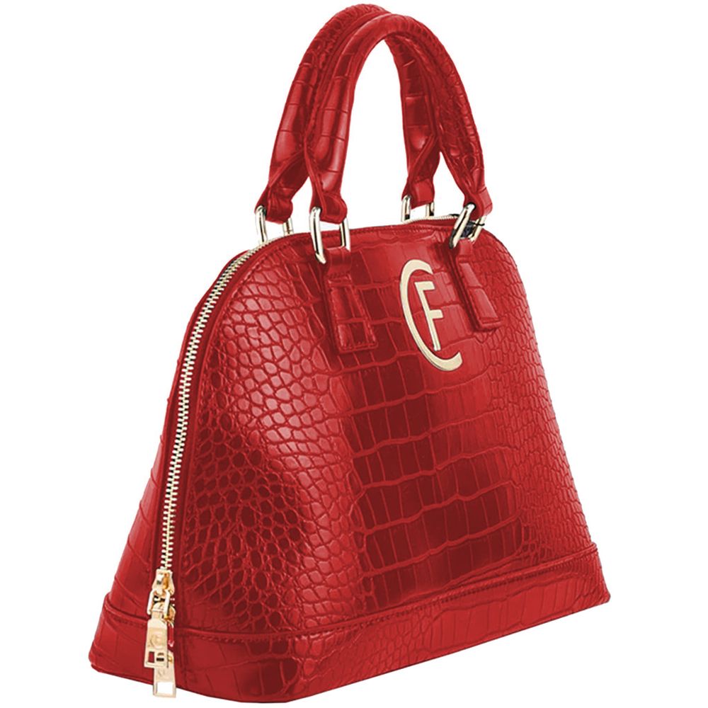 Sac à main CRISTINAEFFE en polyéthylène rouge