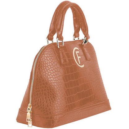 Sac à main en polyéthylène marron CRISTINAEFFE