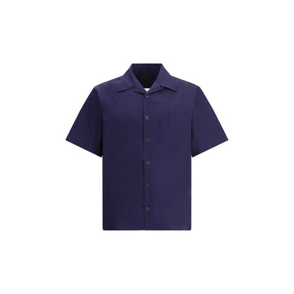 Chemise à manches courtes Prada