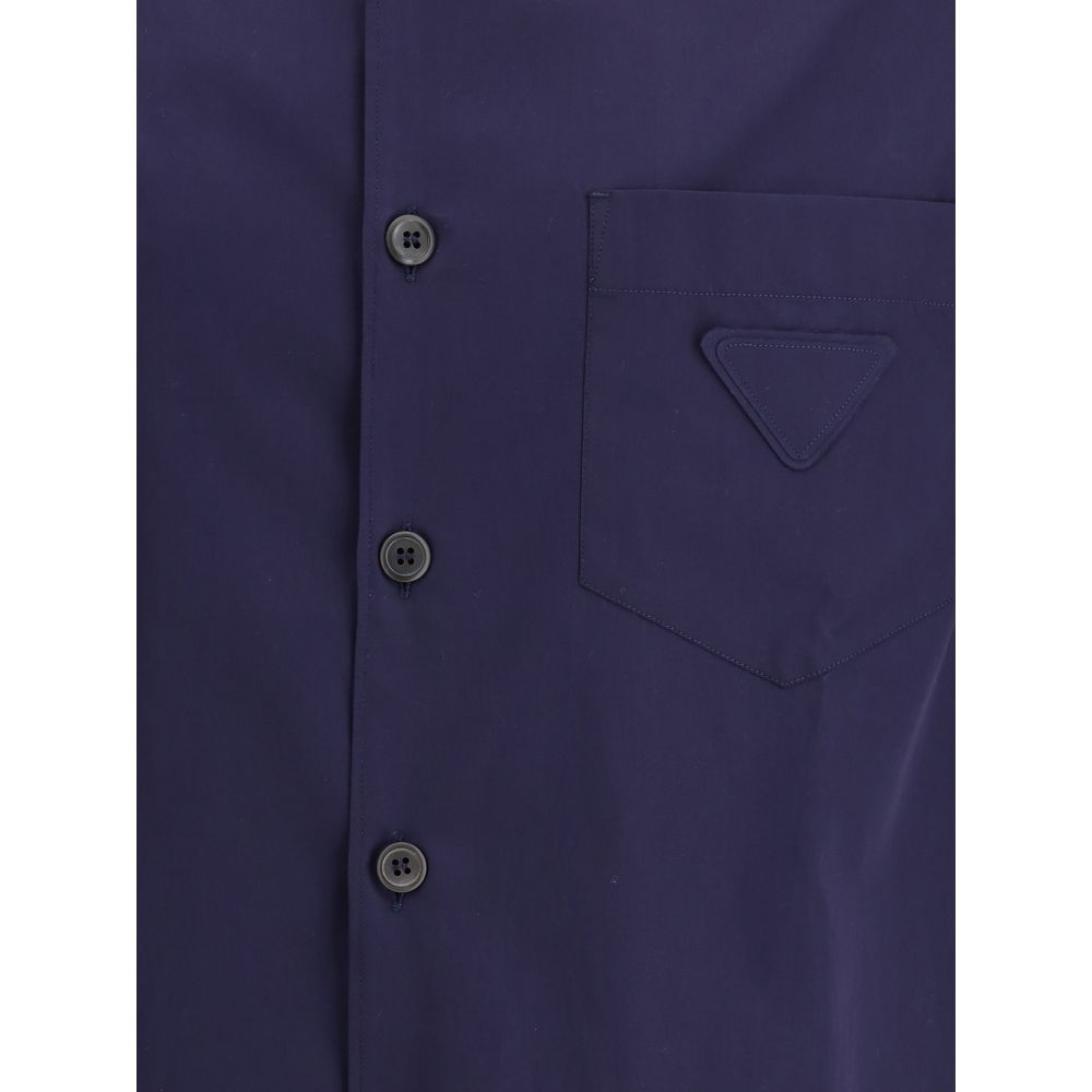 Chemise à manches courtes Prada