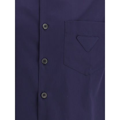 Chemise à manches courtes Prada