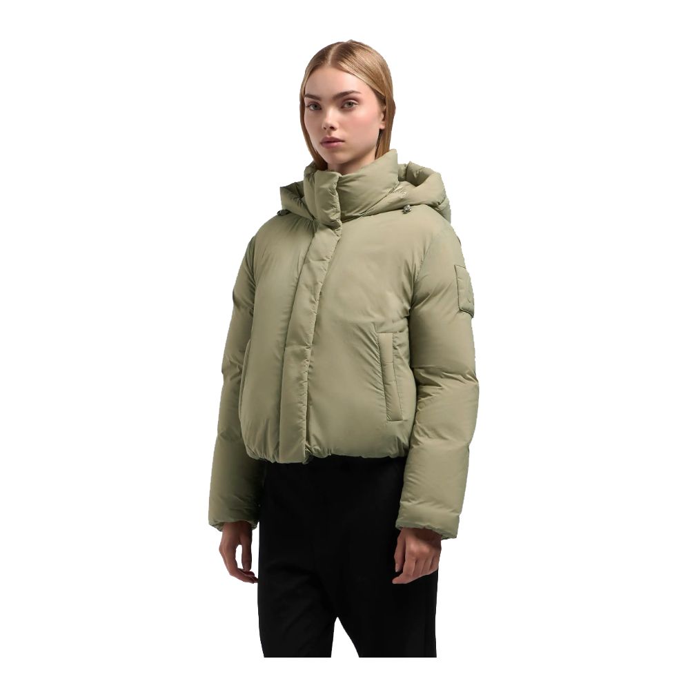 Vestes et manteaux en nylon vert Moose Knuckles