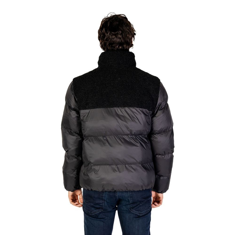 Calvin Klein Jeans Black Recycled Polyester Jackets & Coat by Calvin Klein Jeans