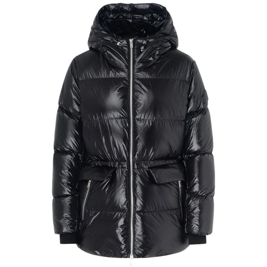 Vestes et manteaux en nylon noir Moose Knuckles