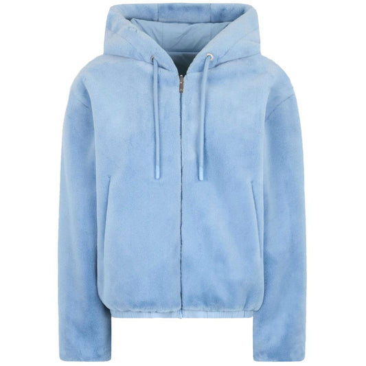 Veste en nylon bleu clair pour femme Moose Knuckles
