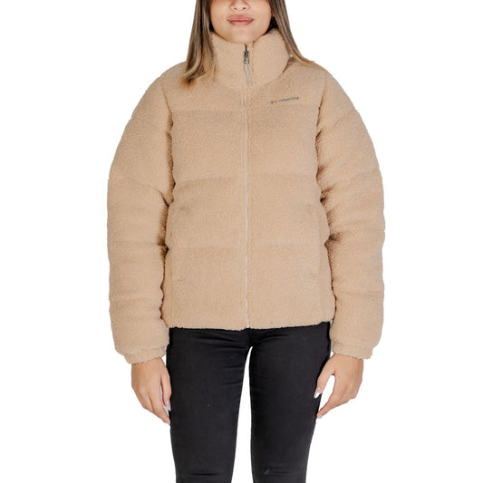 Vestes et manteaux en nylon beige Columbia