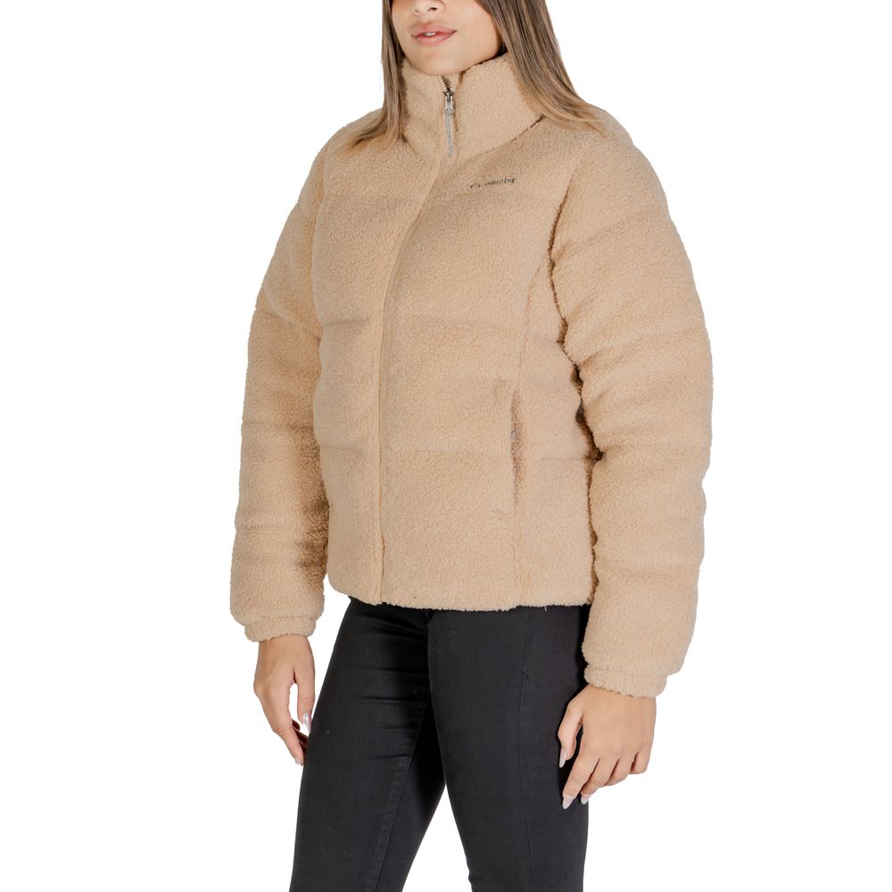 Vestes et manteaux en nylon beige Columbia