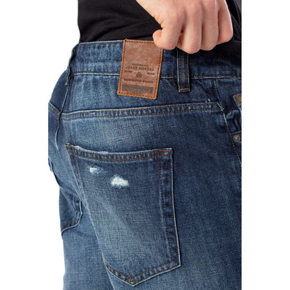 Only & Sons Blue Cotton Slim Fit Jean by Only & Sons
