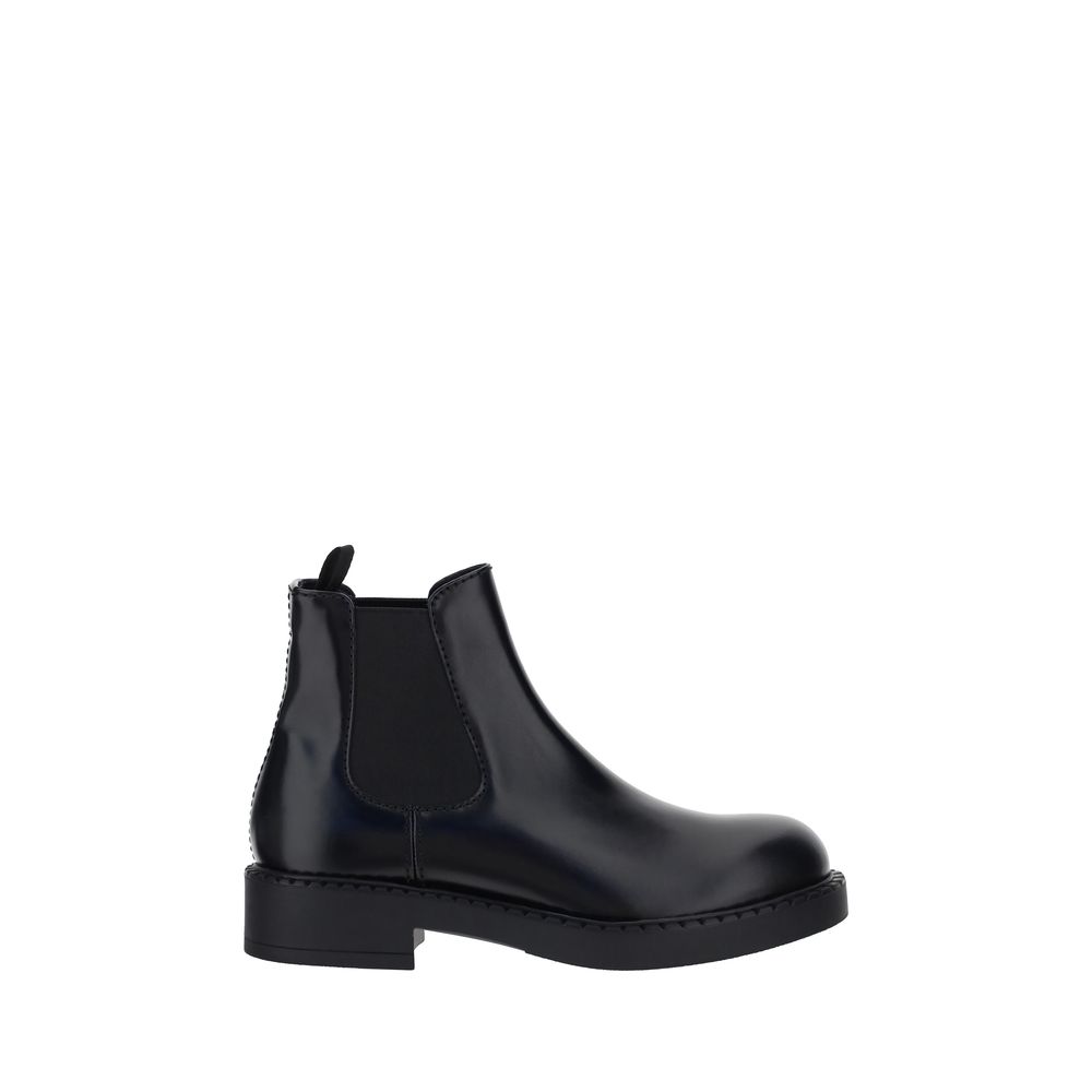 Bottes Prada en chocolat