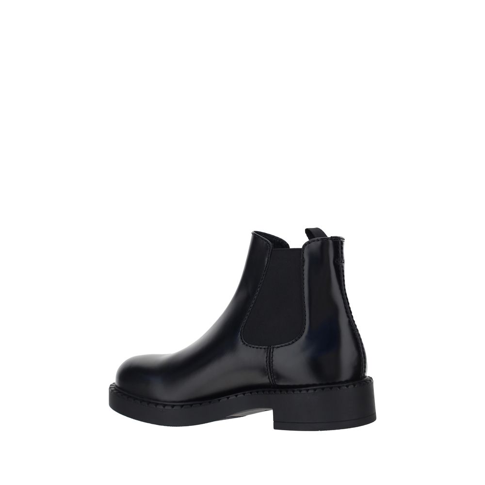 Bottes Prada en chocolat