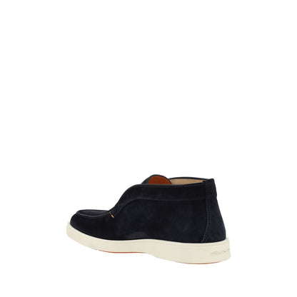 Mocassins en daim Santoni