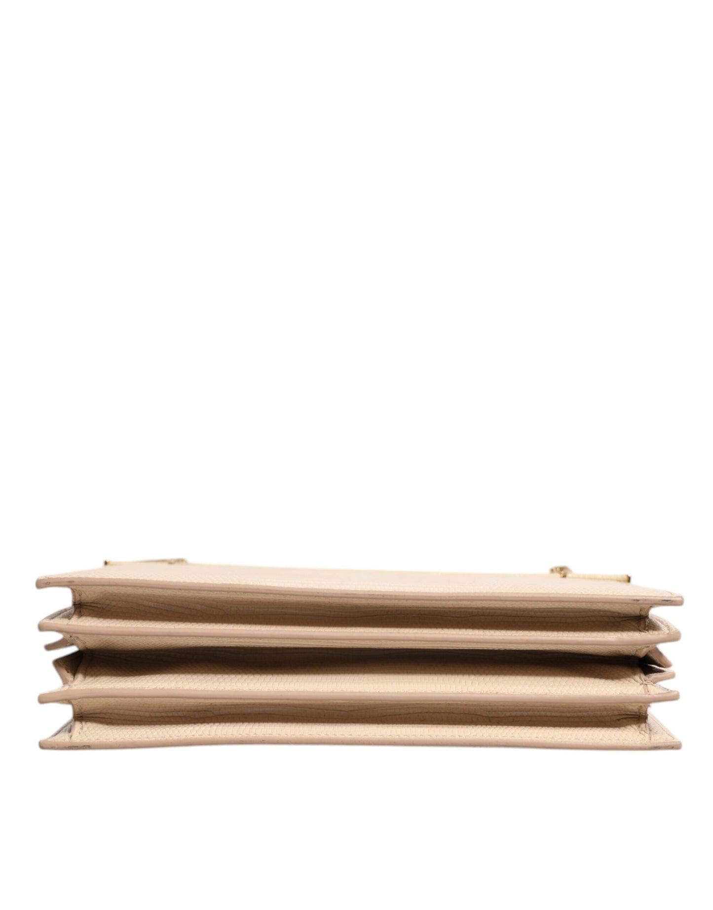 Sac à bandoulière Ingrid en cuir beige Dolce &amp; Gabbana
