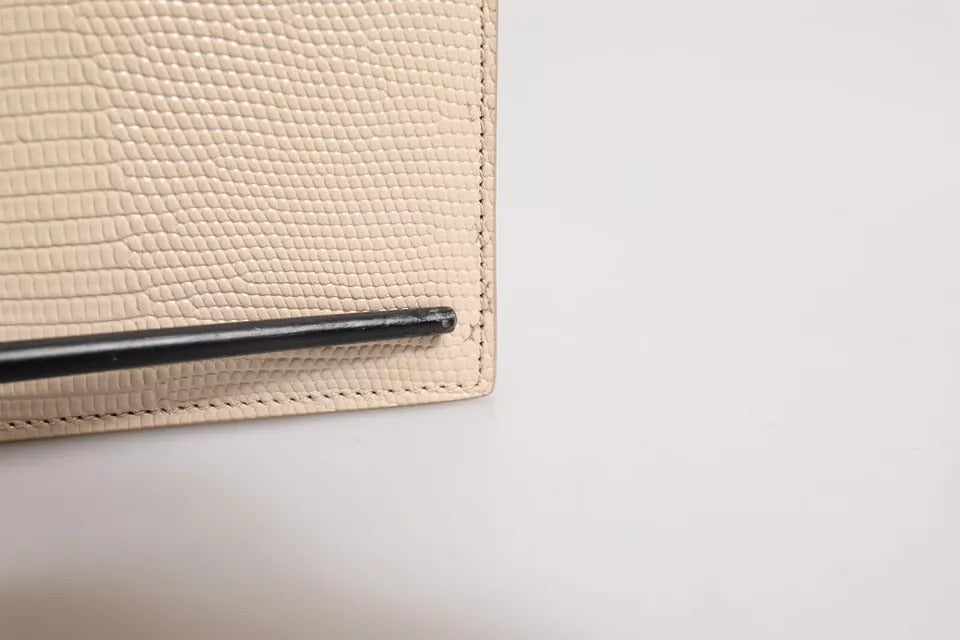 Sac à bandoulière Ingrid en cuir beige Dolce &amp; Gabbana