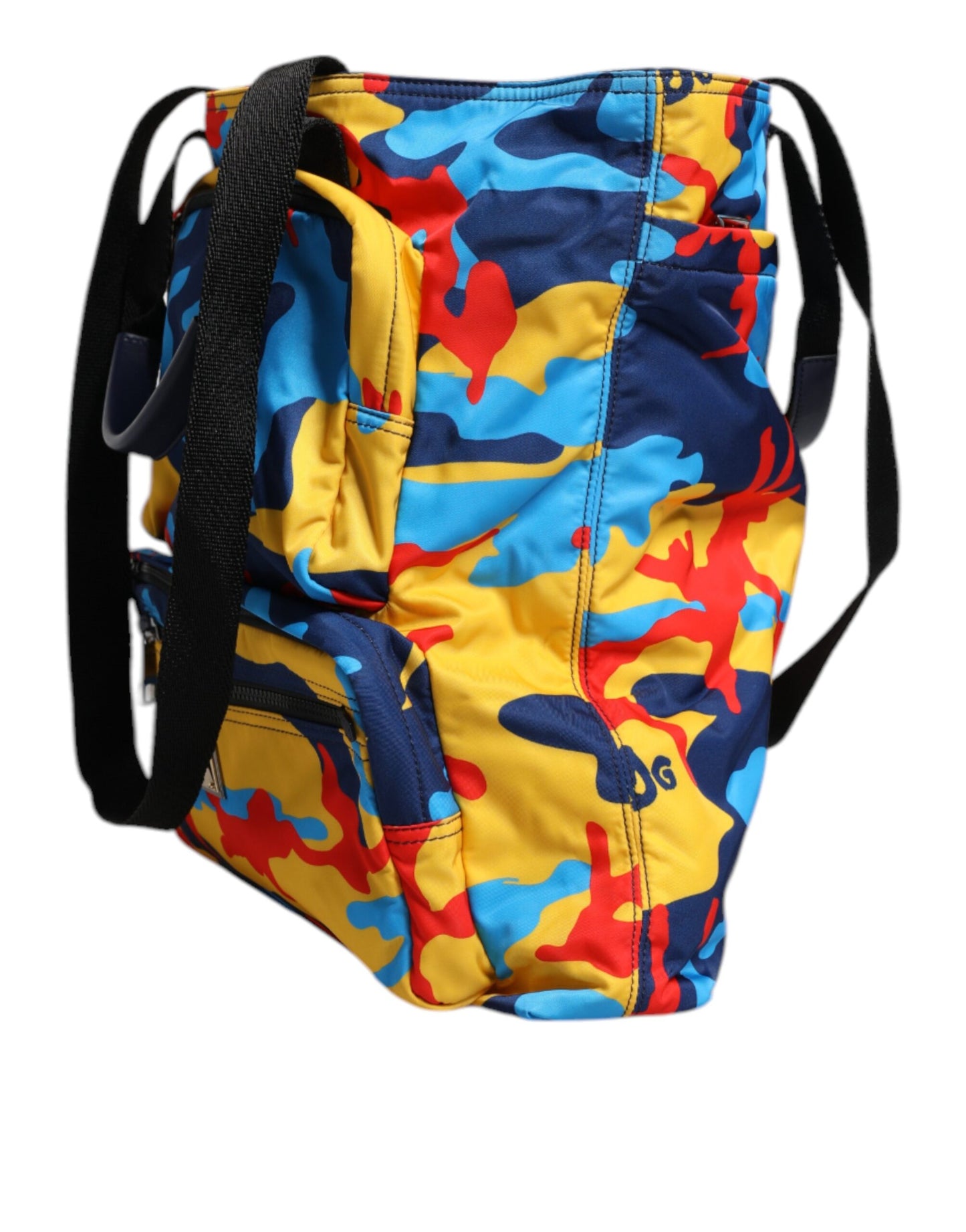 Sac cabas Dolce &amp; Gabbana en nylon camouflage multicolore