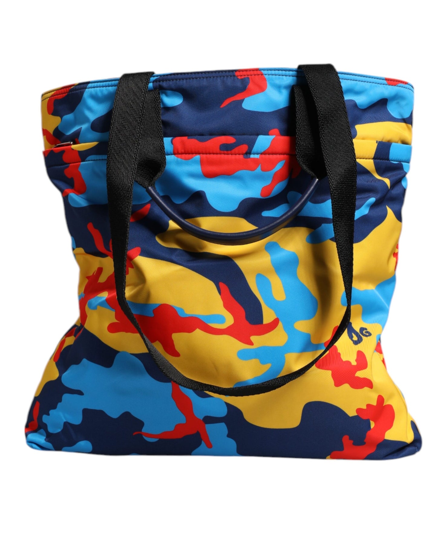Sac cabas Dolce &amp; Gabbana en nylon camouflage multicolore