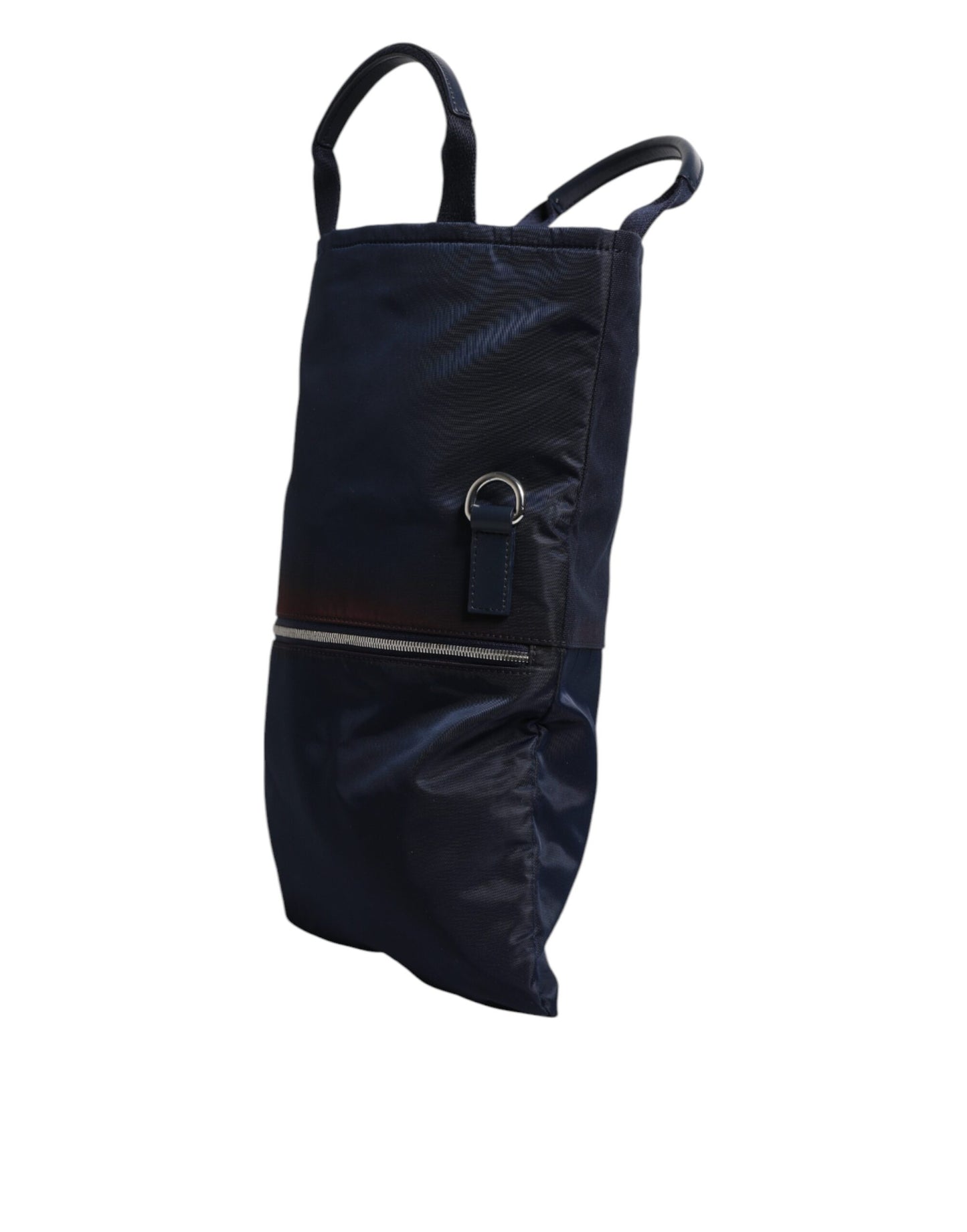 Dolce &amp; Gabbana Dark Blue Nylon Shoulder Baby Tote Diaper Bag