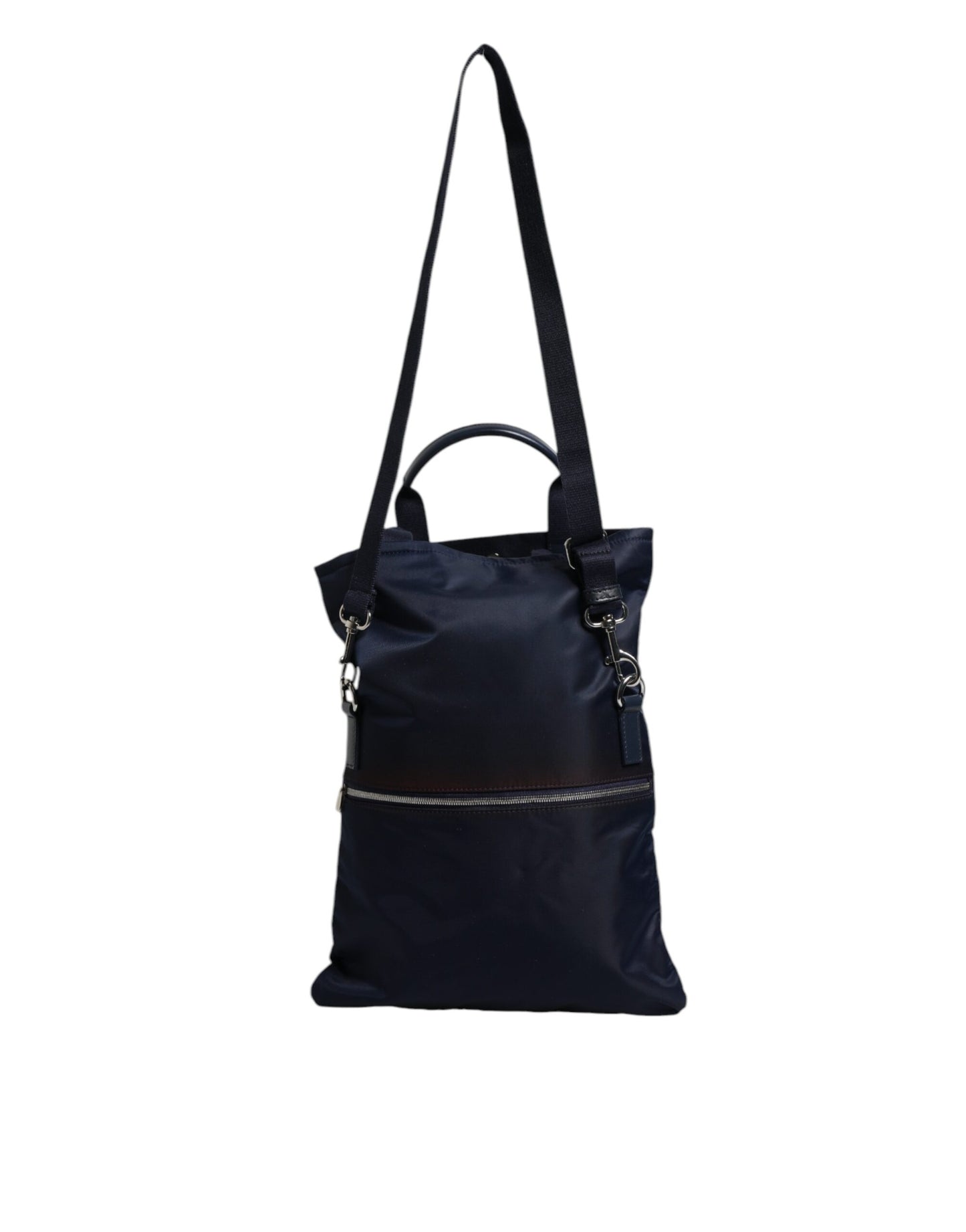 Dolce &amp; Gabbana Dark Blue Nylon Shoulder Baby Tote Diaper Bag