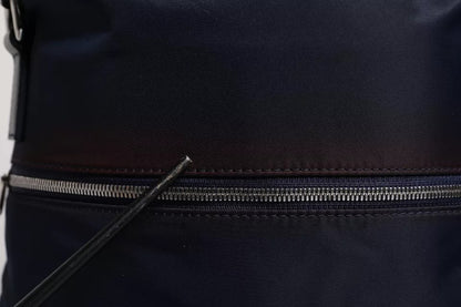 Dolce &amp; Gabbana Dark Blue Nylon Shoulder Baby Tote Diaper Bag