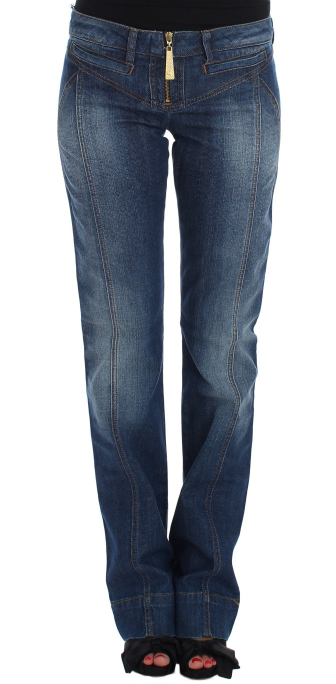 Cavalli Chic Boot Cut Denim bleu délavé