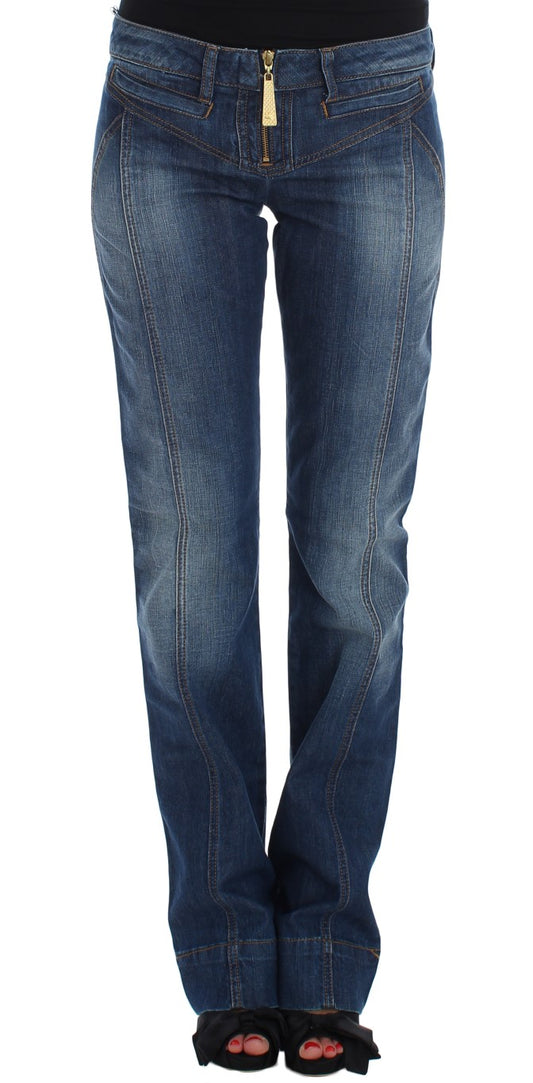 Cavalli Chic Boot Cut Denim bleu délavé