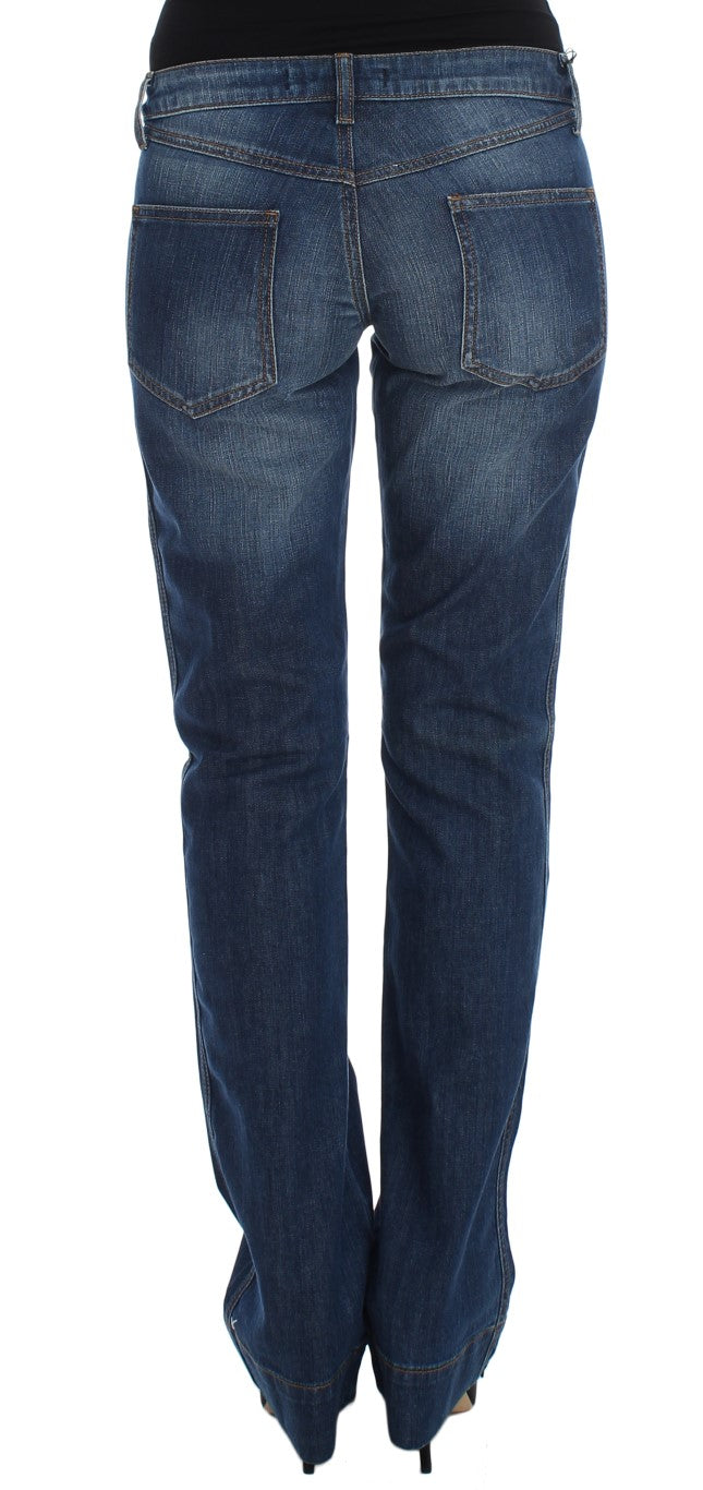 Cavalli Chic Boot Cut Denim bleu délavé