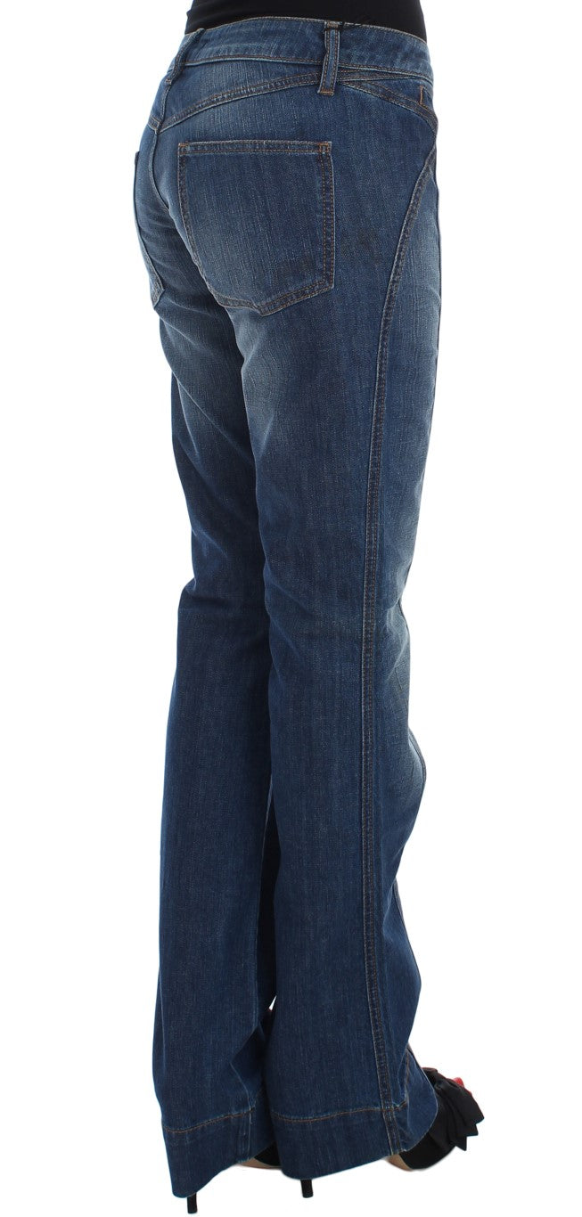 Cavalli Chic Boot Cut Denim bleu délavé