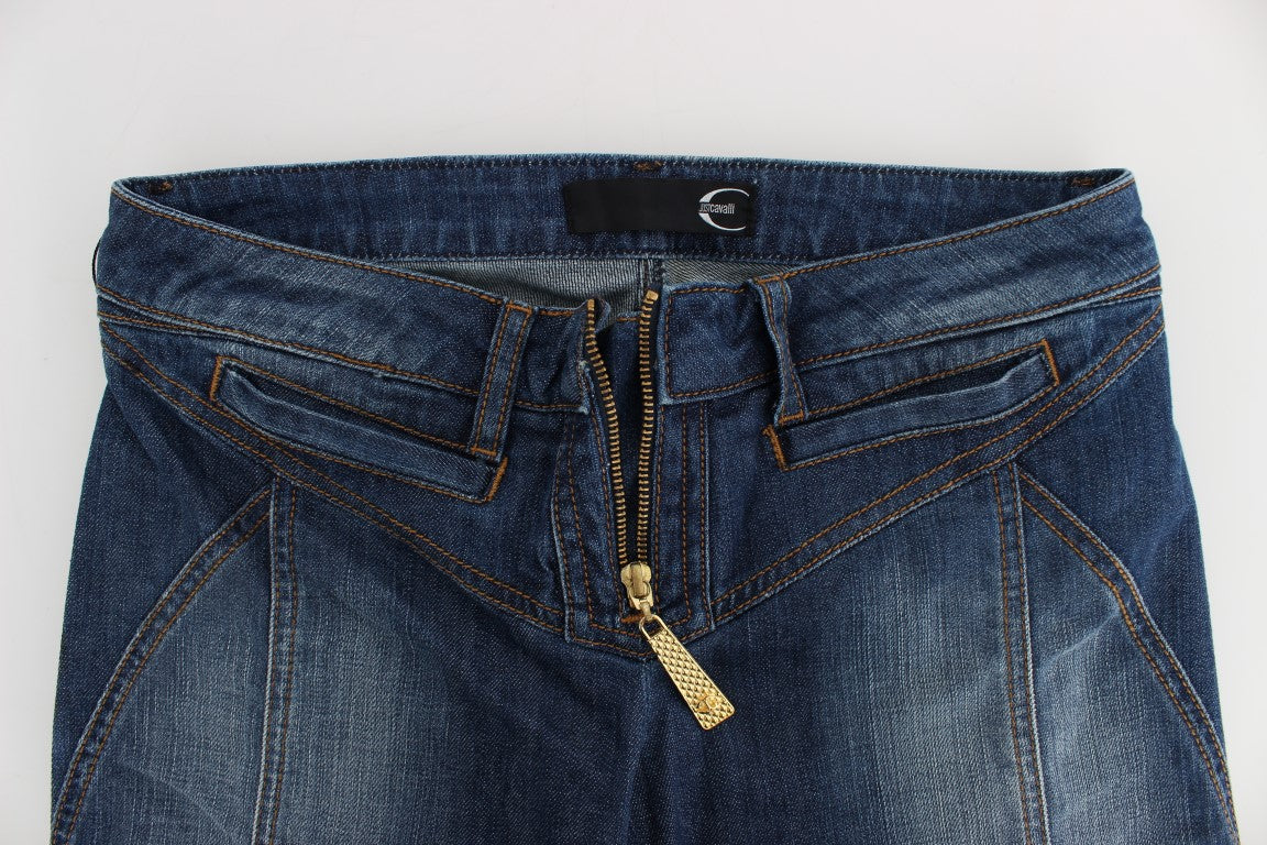 Cavalli Chic Boot Cut Denim bleu délavé