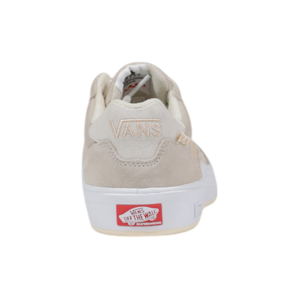 Vans Beige Suede Leather Sneaker by Vans