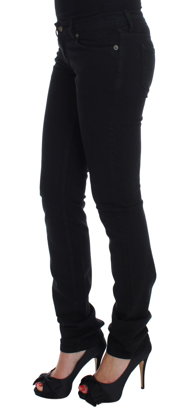 Jean slim skinny noir Cavalli Chic