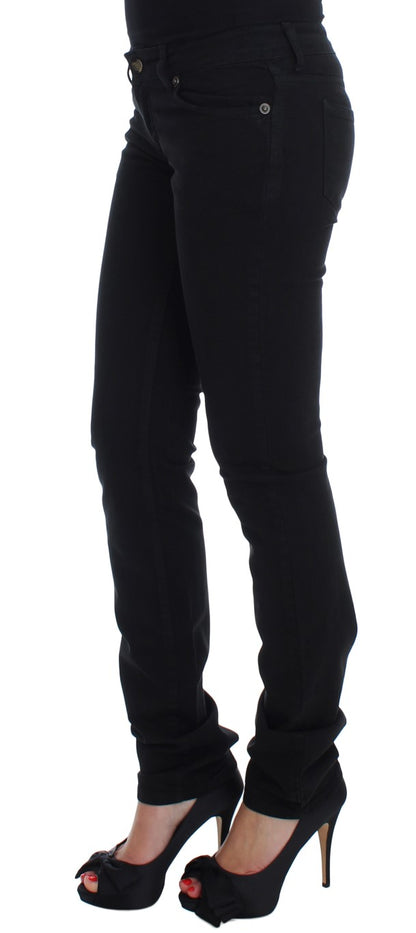 Jean slim skinny noir Cavalli Chic