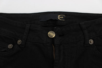 Jean slim skinny noir Cavalli Chic
