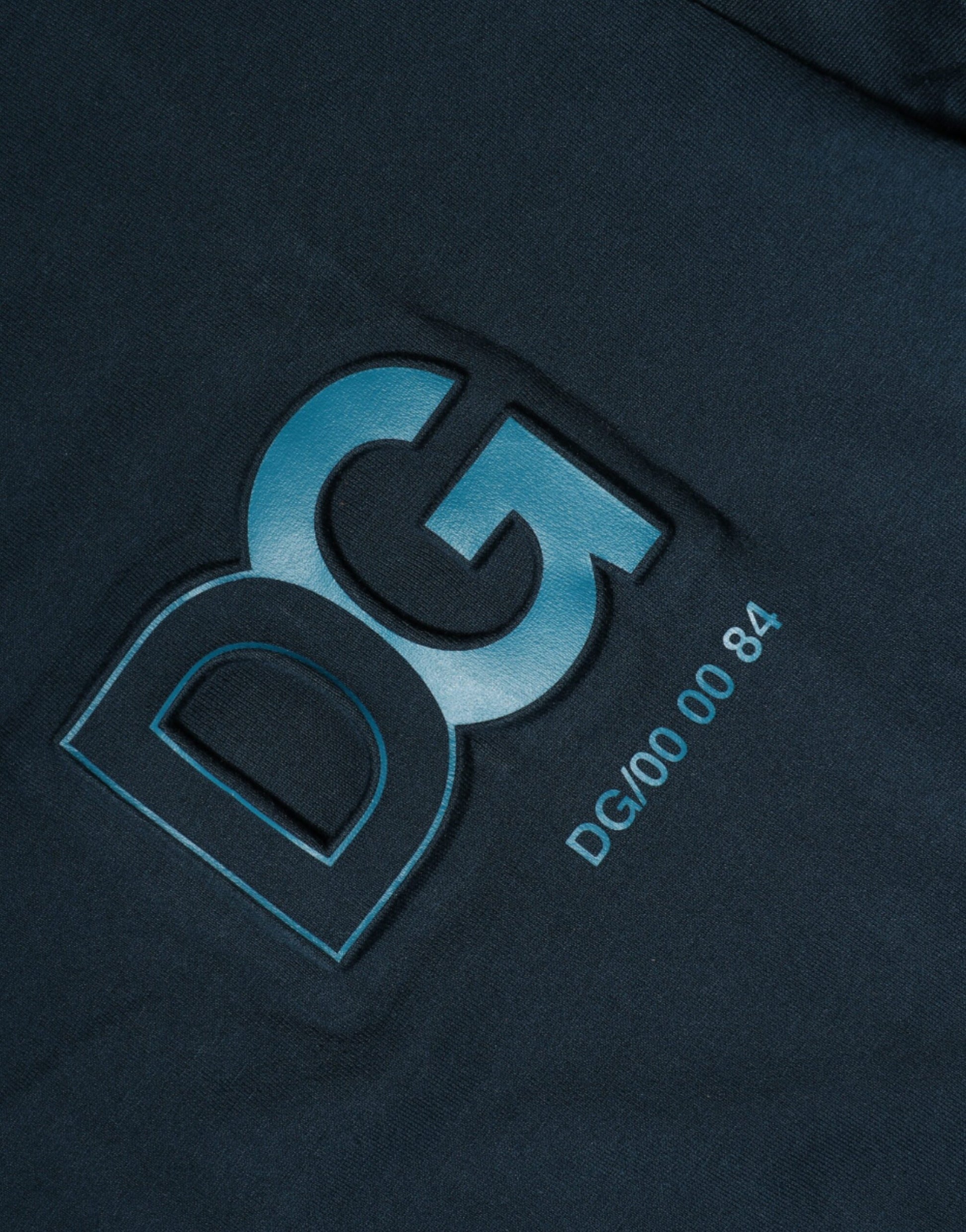 Dolce & Gabbana Blue Logo Crew Neck Short Sleeves T-shirt by Dolce & Gabbana
