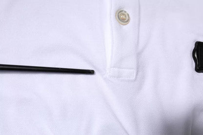 Polo Dolce &amp; Gabbana à manches courtes et col blanc