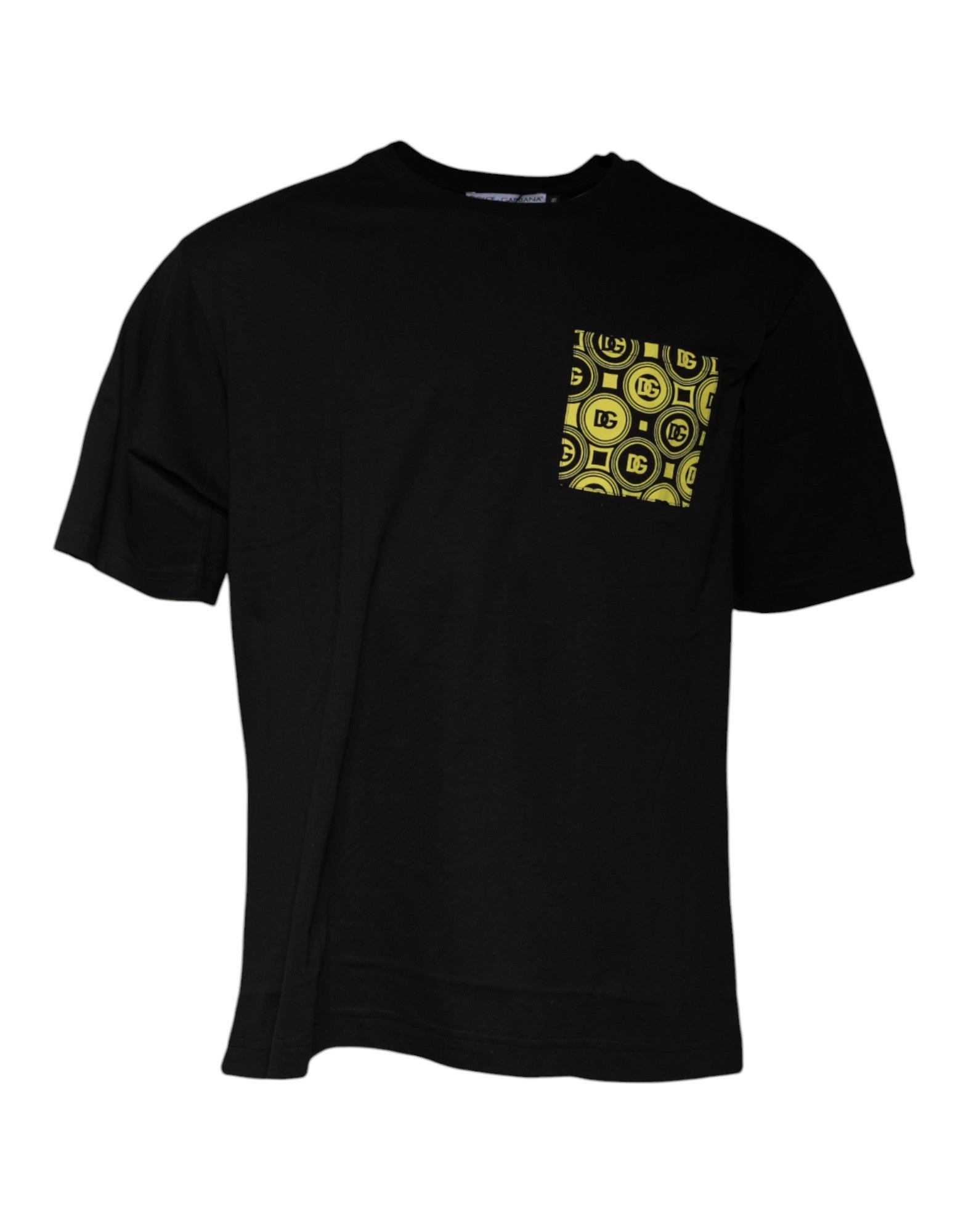 Dolce & Gabbana Black Logo Print Cotton Short Sleeve T-shirt by Dolce & Gabbana