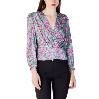 Rinascimento Green Polyester Blouse