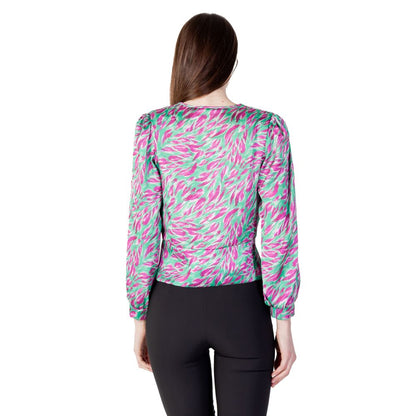 Rinascimento Green Polyester Blouse