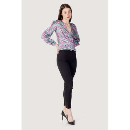 Rinascimento Green Polyester Blouse