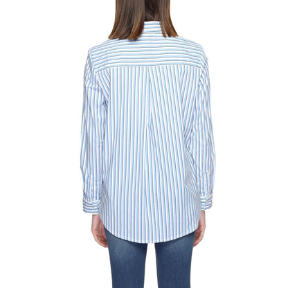 Chemise en coton bleu Street One