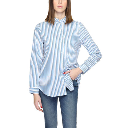 Chemise en coton bleu Street One