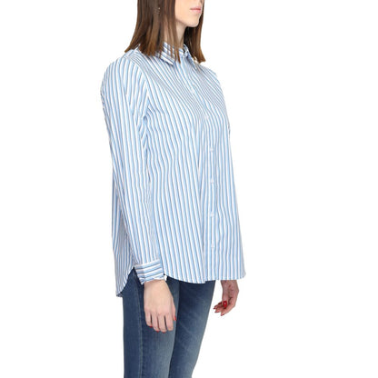 Chemise en coton bleu Street One