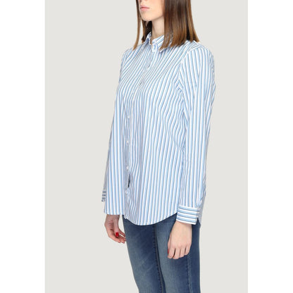 Chemise en coton bleu Street One