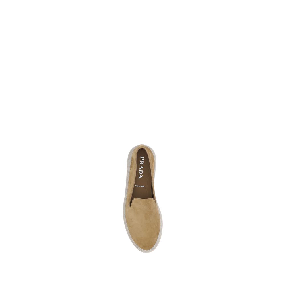 Mocassins en daim Prada