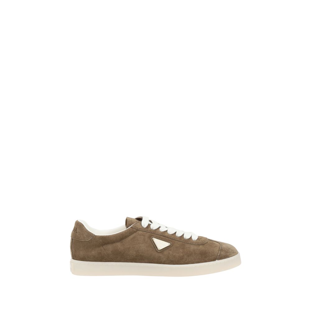 Baskets en daim Prada
