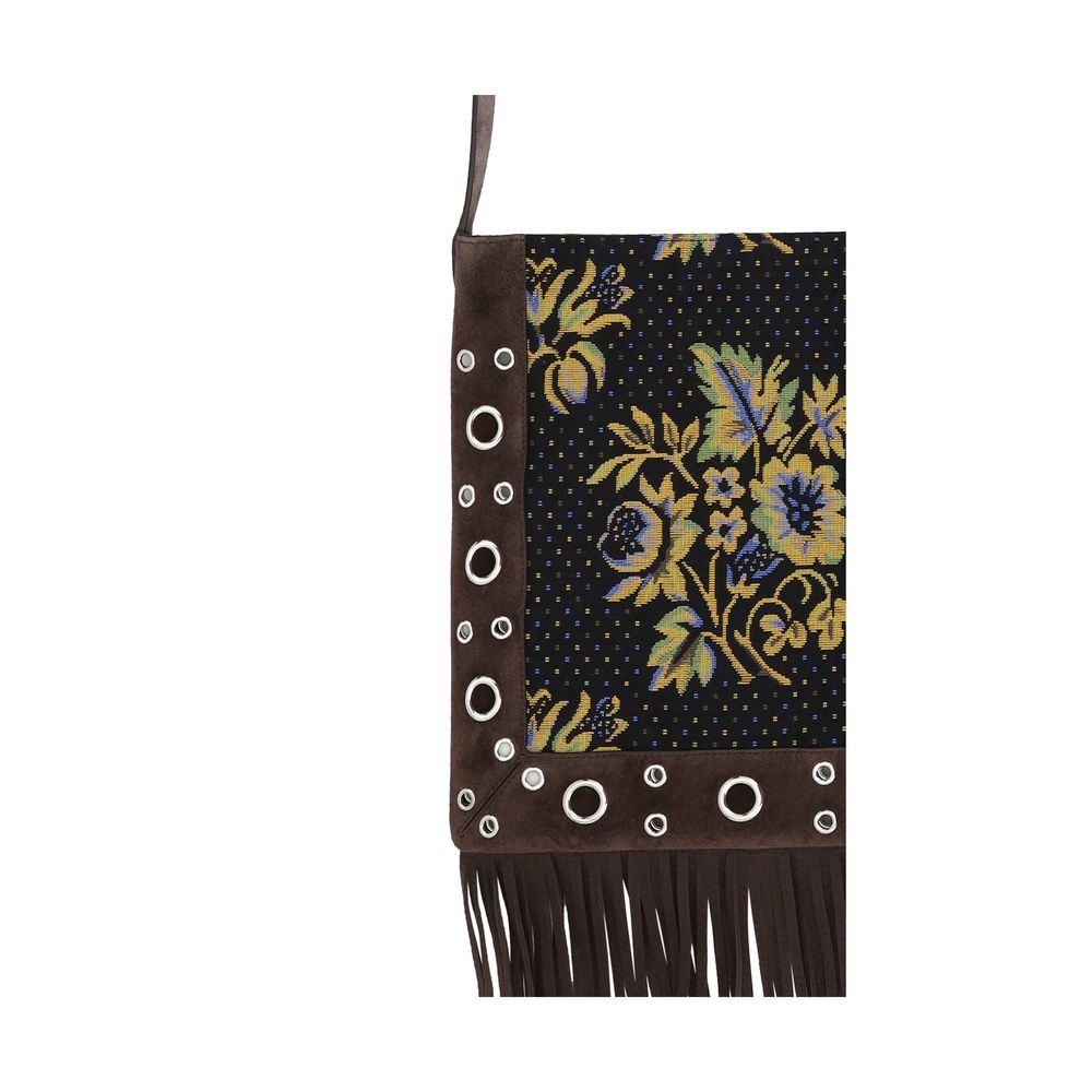 Sac bandoulière à franges Valentino Garavani