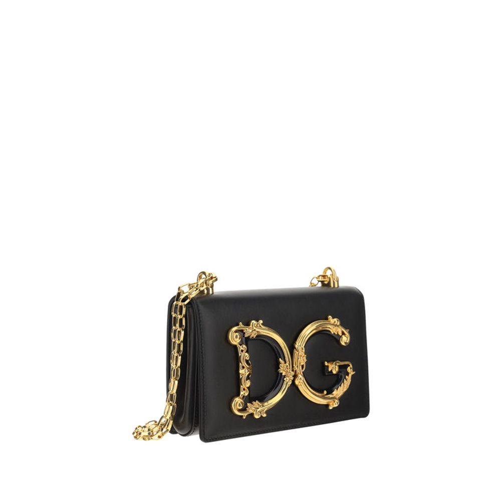 Dolce &amp; Gabbana Maxi Logo Shoulder Bag